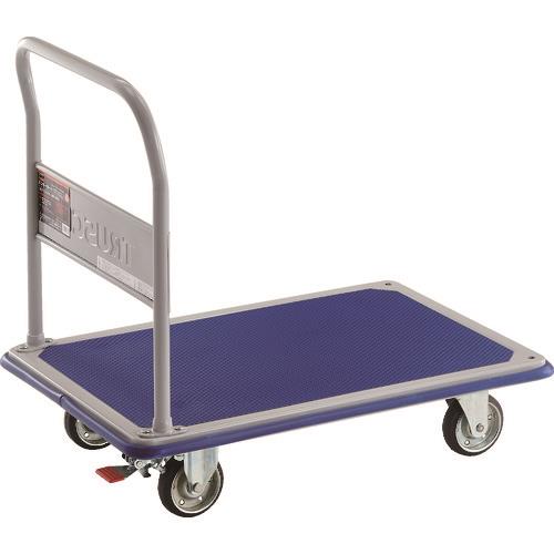 TRUSCO プレス製台車 ドンキーカート 固定式915×615 ストッパー付 302NS