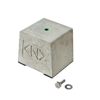 架台用基礎ブロック(ゴムベース付き) <MKBN1GB-W3>