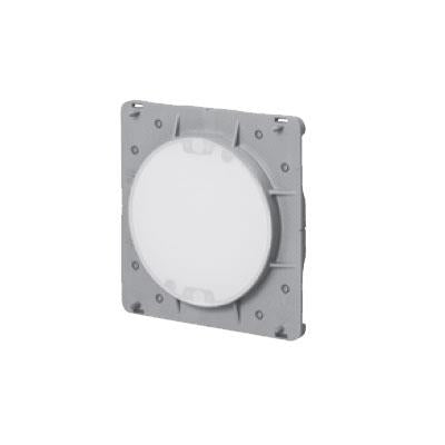 プラ塗代カバー(ワンタッチタイプ) プラスチック製塗代カバー 大丸型(大丸孔カバー) <OFL-11LPY>