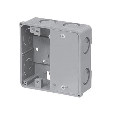 軽量間仕切り用 アウトレットボックス(1個用ブランクカバー付) <CDO-K4A>