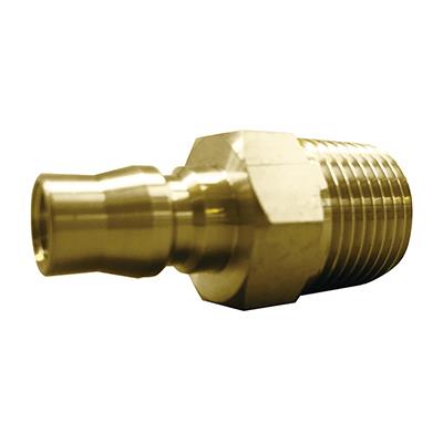 低圧用片路開閉型クイックカップリングPM型(真鍮製) <NL>