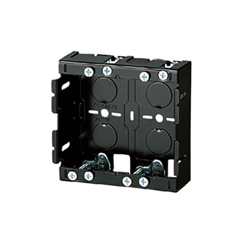 パネルボックス(鉄製)(あと付はさみボックス) 2ヶ用 <SBP-2F>