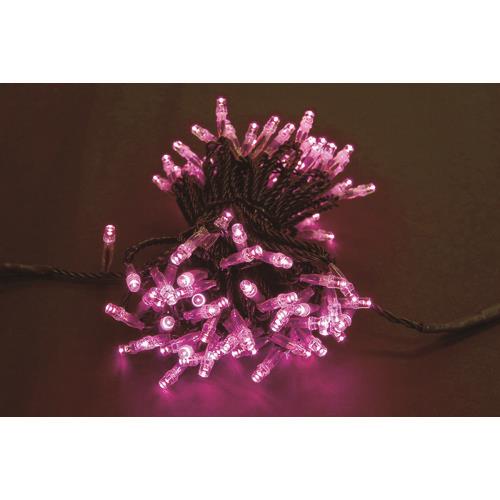 トライト LEDイルミネーション ピンク色 NSBP1-100-100P/2