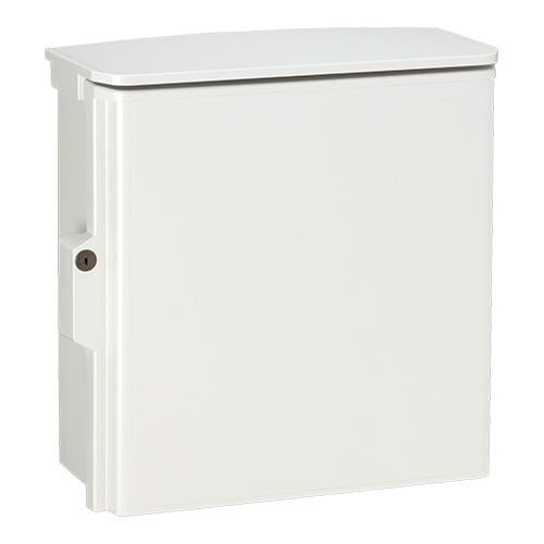 キー付耐候プラボックス汎用屋根付 <OPK>