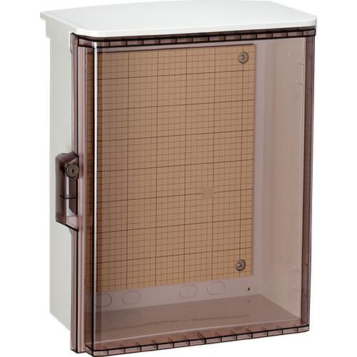 キー付耐候プラボックス汎用屋透明 <OPK>