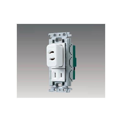 マグネット付コンセント(絶縁枠付) <WTF13404>