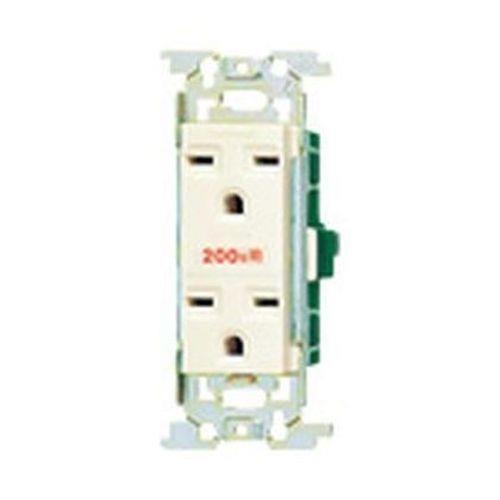 15A埋込アース付コンセントダブルコンセント <WN1612>