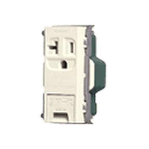 15A・20A兼用埋込アースターミナル付接地コンセント(フラット型) <WN19313>