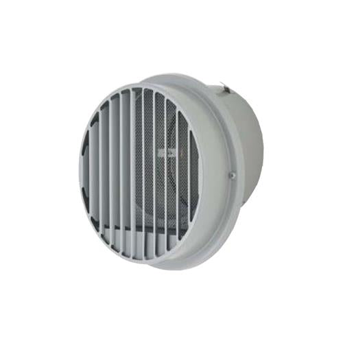 ドレン皿付ベントキャップ(ドレン皿内蔵タイプ・左右両吹き) 縦ギャラリ・網防火ダンパー付 <AT-BWSM>
