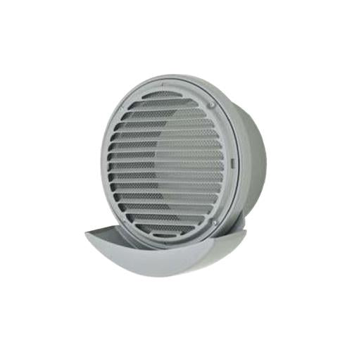 ドレン皿付薄形ベントキャップ(ドレン皿外付けタイプ)横ギャラリ・網 <AT-UWSW>