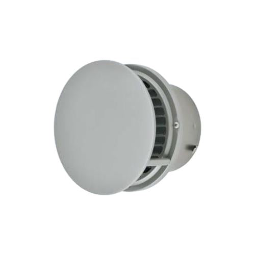 丸形防風板付ベントキャップ横ギャラリ・網防火ダンパー付 <AT-TUWS>