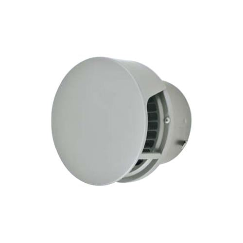 丸形防風板付ベントキャップ(覆い付)横ギャラリ・網防火ダンパー付 <AT-TCWS>