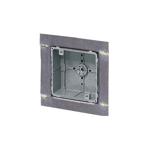 X線防護用アウトレットボックス 鉛ボード用・4方出 <CDO-1>