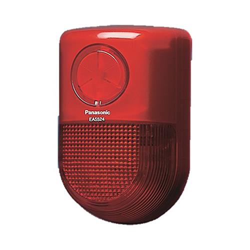 警報ランプ付ブザー 屋側用 AC/DC12V