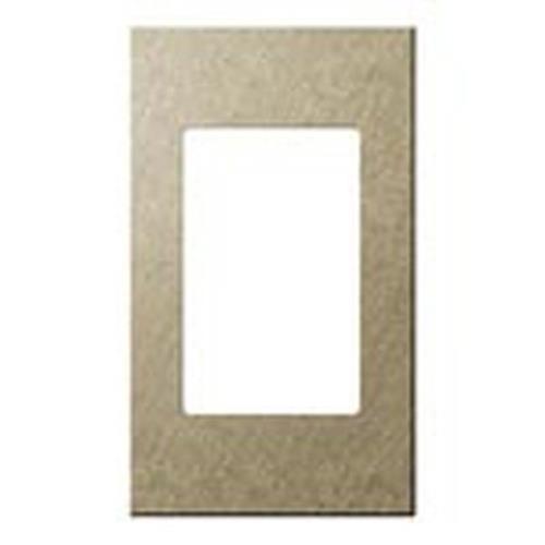 アドバンスシリーズ エクストラメタルスイッチプレート 1連用 バイブレーション仕上げ ゴールド