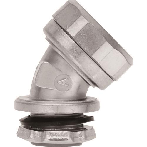 SANKEI ケイフレックス用 コネクタ ノックアウト接続用 管用平行おねじ付き 45°形 K24BG12