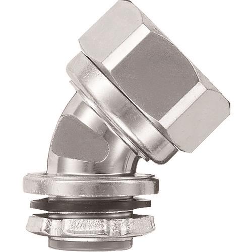 SANKEI ケイフレックス用 45°コネクタ ノックアウト接続用 管用平行おねじ付き KM45BG12