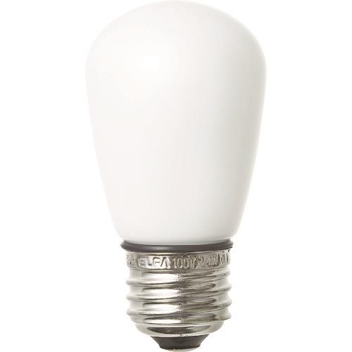 ELPA 電球(LED) LED電球サイン形防水E26 明るさ60lm 昼白色相当 LDS1N-G-GWP900