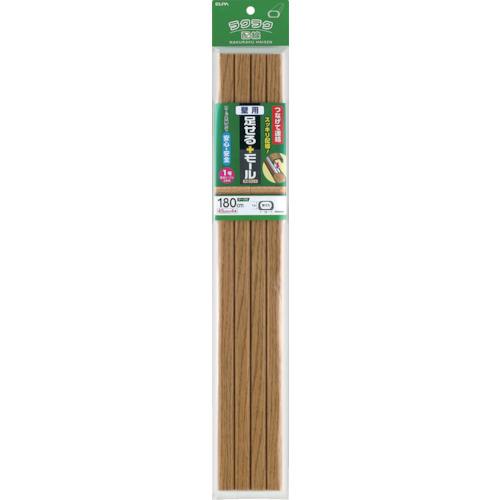 ELPA 足せるモール壁用1号 木目ライト 幅6.4mm 厚さ10.5mm 長さ0.45m PSM-M145P4-LI