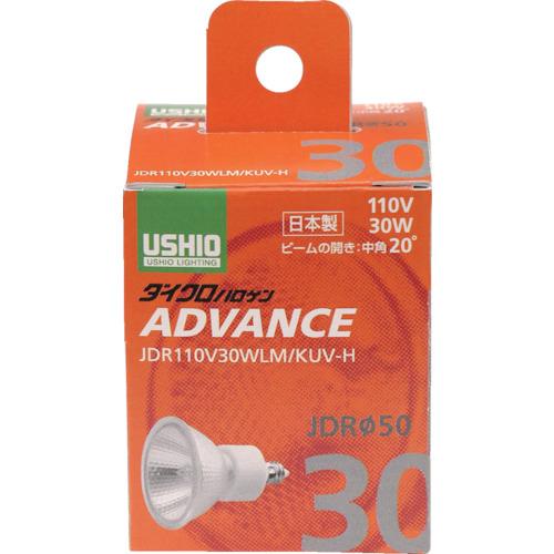 ELPA 電球(ハロゲン球) ダイクロハロゲン JDR110V30WLM/KUV-H 明るさ390lm G-262H