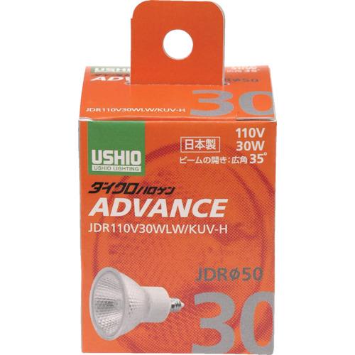 ELPA 電球(ハロゲン球) ダイクロハロゲン JDR110V30WLW/KUV-H 明るさ390lm G-263H