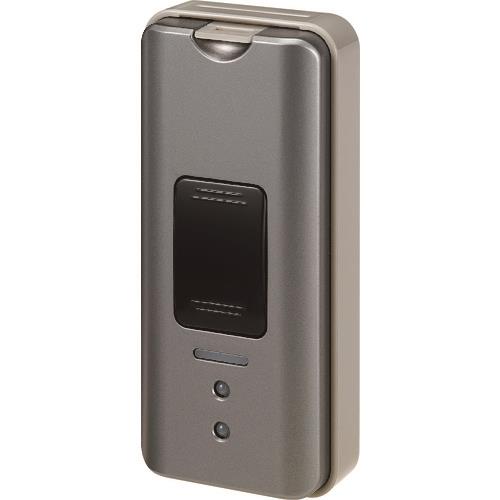 ELPA ワイヤレスチャイム押しボタン送信器グレー