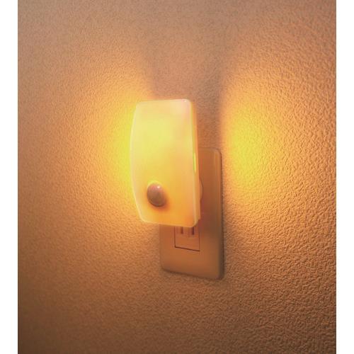 ELPA LEDナイトライト明暗人感