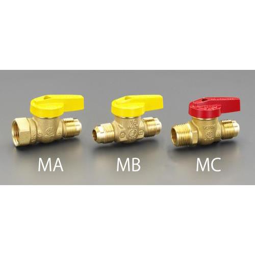 F3/8" x F3/8" ボールバルブ