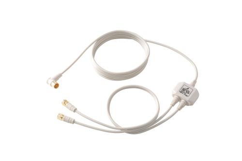 2分配器入力・出力ケーブル付