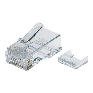 カテゴリー5eモジュラープラグ(単線・より線共用タイプ)