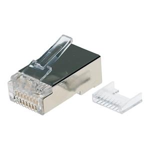 カテゴリー5eモジュラープラグ(単線・より線共用タイプ)