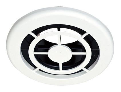 丸形給排気グリル フィルター付