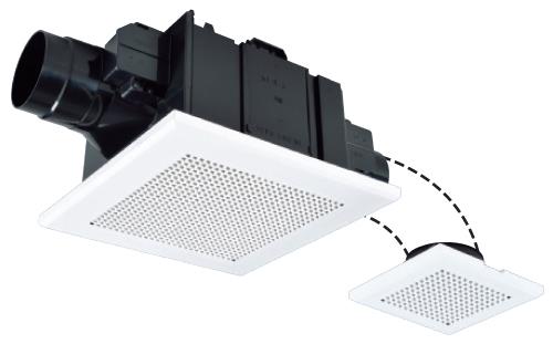 天井埋込形換気扇 2部屋用低騒音形