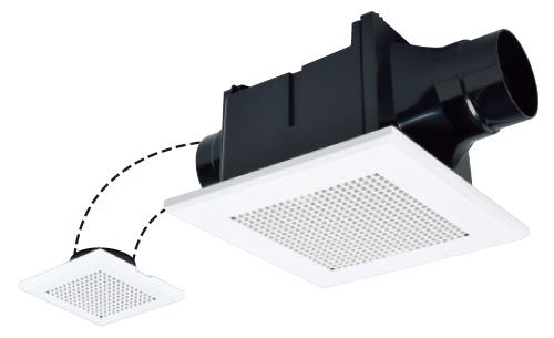 天井埋込形換気扇 2部屋用定風量タイプ