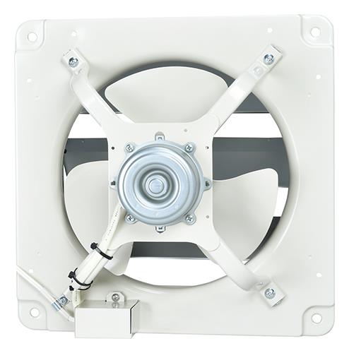 工業用換気扇 排気形シャッター付