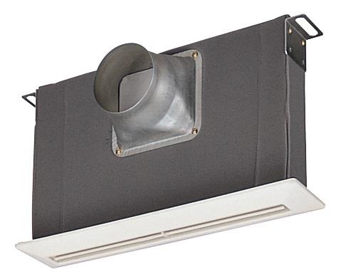 ライン形給排気グリル 風量調節形