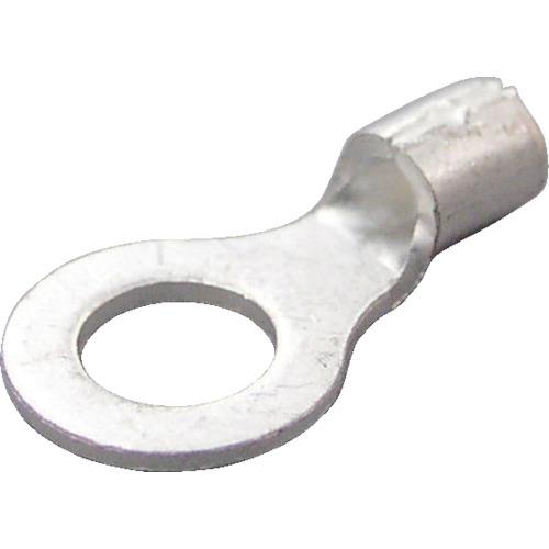 ニチフ 裸圧着端子 R形(100P)より線1.04~2.63 外寸8