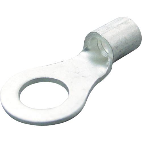 ニチフ 裸圧着端子 R形(100P)より線2.63~6.64 外寸9.5