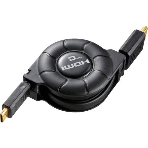 SANWA HDMI変換ケーブル 巻取りタイプ