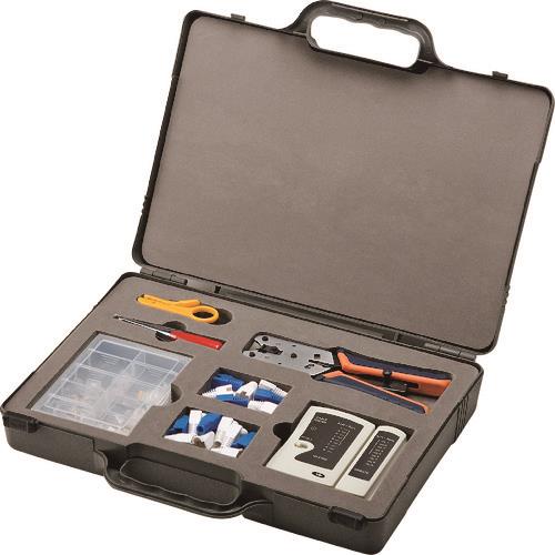 SANWA LANケーブル自作工具キット(カテゴリ6、カテゴリ5e用)