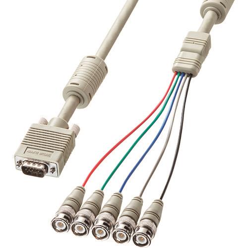 SANWA アナログRGBケーブル(4m)