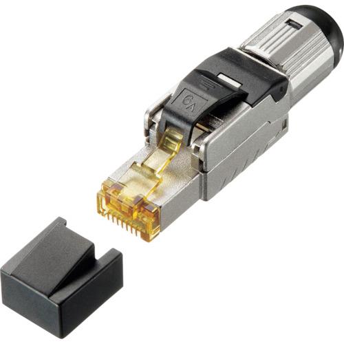 SANWA カテゴリ6A RJ-45シールドコネクタ