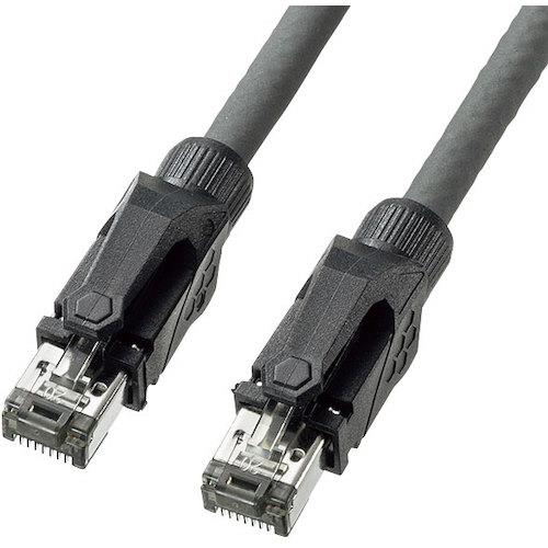 SANWA カテゴリ6A STP LANケーブル