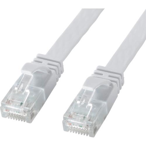 SANWA カテゴリ6AフラットLANケーブル