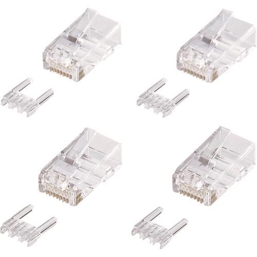 SANWA カテゴリ6RJ-45コネクタ(単線用)