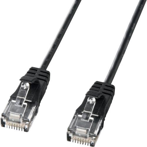 SANWA カテゴリ6準拠極細LANケーブル