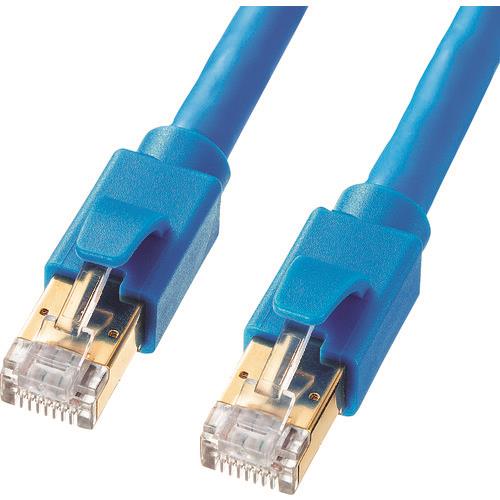 SANWA カテゴリ8LANケーブル