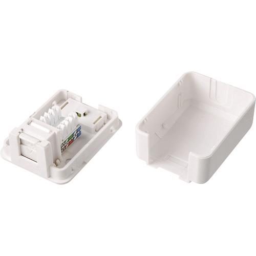 SANWA シャッター付ローゼットキット(マグネット付)