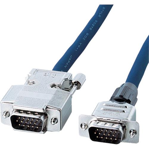 SANWA ディスプレイケーブル メタルコネクタタイプ