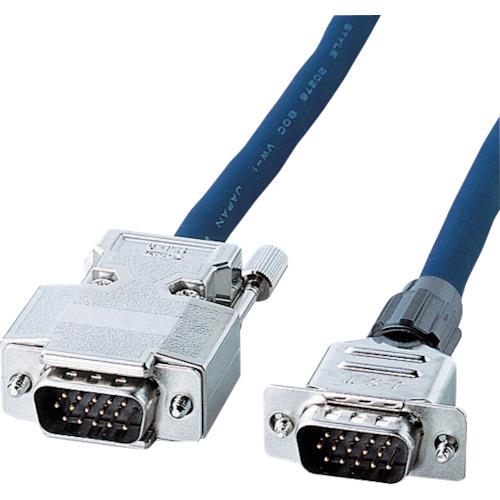 SANWA ディスプレイケーブル メタルコネクタタイプ